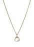 Main View - Click To Enlarge - JOHN HARDY - Pebble 14K Gold Diamond Heart Pendant Necklace — Size 16-18