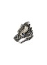 Detail View - Click To Enlarge - JOHN HARDY - Naga 18K Gold Sterling Silver Diamond Sapphire Spinel Ring — Size 9