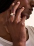  - JOHN HARDY - Pebble 14K Gold Diamond Heart Ring — Size 6