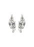 Main View - Click To Enlarge - JOHN HARDY - Naga Sterling Silver Sapphire Hoop Earrings