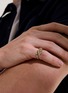  - JOHN HARDY - Naga 14K Gold Diamond Bypass Ring — Size 7