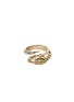 Main View - Click To Enlarge - JOHN HARDY - Naga 14K Gold Diamond Bypass Ring — Size 7