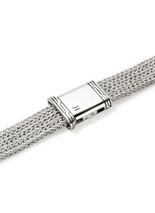 Detail View - Click To Enlarge - JOHN HARDY - Sterling Silver Chain 12mm Watch Strap — Size UM