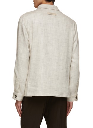 Back View - Click To Enlarge - ZEGNA - Button Up Chore Jacket