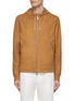 Main View - Click To Enlarge - ZEGNA - Reversible Hooded Zip Up Blouson Jacket