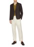 Figure View - Click To Enlarge - ZEGNA - Single Breasted Cashmere Linen Blazer