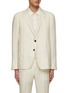 Main View - Click To Enlarge - ZEGNA - Single Breasted Linen Blazer