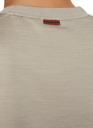  - ZEGNA - Cotton Silk T-Shirt
