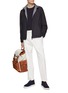 Figure View - Click To Enlarge - ZEGNA - Reversible Zip Up Blouson Jacket