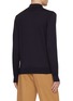 Back View - Click To Enlarge - ZEGNA - Cashmere Silk Knitted Polo Shirt
