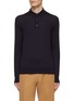 Main View - Click To Enlarge - ZEGNA - Cashmere Silk Knitted Polo Shirt