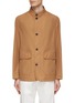 Main View - Click To Enlarge - ZEGNA - Cotton Blend Jacket