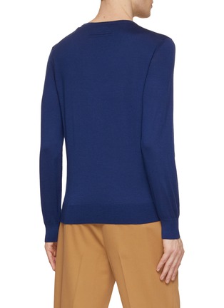 Back View - Click To Enlarge - ZEGNA - Cashmere Silk Knitted Sweater