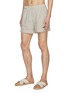 Figure View - Click To Enlarge - ZEGNA - Striped Elasticated Drawstring Waist Swim Shorts