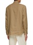 Back View - Click To Enlarge - ZEGNA - Linen Shirt