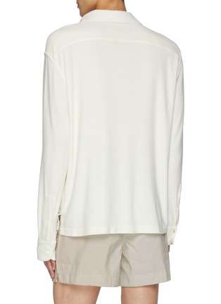 Back View - Click To Enlarge - ZEGNA - Cotton Silk Shirt