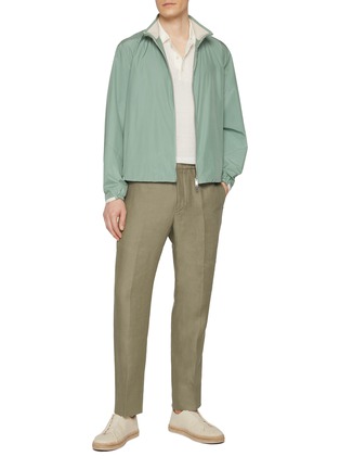 Figure View - Click To Enlarge - ZEGNA - Water Repellent Blouson Jacket