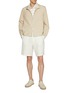 Figure View - Click To Enlarge - ZEGNA - Water Repellent Silk Blouson Jacket