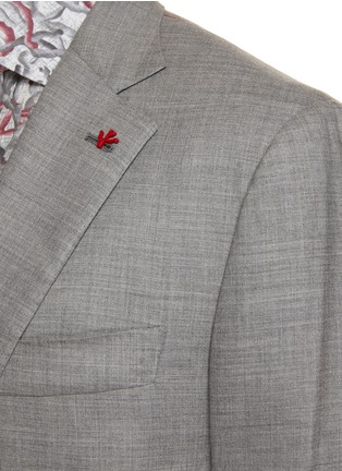 Detail View - Click To Enlarge - ISAIA - Gregorio Single Breasted Suit