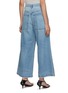 Back View - Click To Enlarge - FRAME - The Pixie Skater Wide Leg Jeans