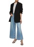 Figure View - Click To Enlarge - FRAME - The Pixie Skater Wide Leg Jeans