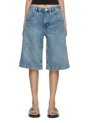Main View - Click To Enlarge - FRAME - The Skater Denim Shorts