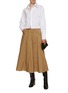 Figure View - Click To Enlarge - THE LOOM - Godet Skirt