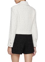 SOONIL | Crystal Embellished Tweed Jacket | Women | Lane SOONIL | Crystal Embellished Tweed Jacket | Women | Lane