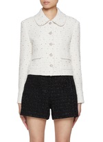 stitch tweed jacket – shéller / シェリエ