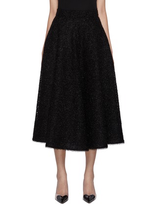 Main View - Click To Enlarge - SOONIL - Lace Midi Skirt