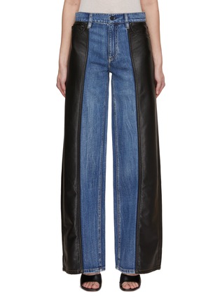 Main View - Click To Enlarge - ALICE & OLIVIA - Trish Ultra Baggy Jeans