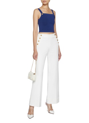 Figure View - Click To Enlarge - ALICE & OLIVIA - Narin Wide Leg Jeans