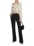 Figure View - Click To Enlarge - ALICE & OLIVIA - Hayley Cropped Trench Jacket