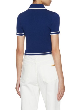 Back View - Click To Enlarge - ALICE & OLIVIA - Marlena Polo Shirt