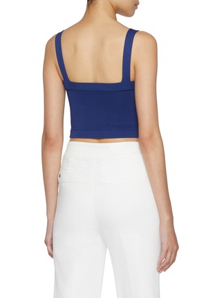 Back View - Click To Enlarge - ALICE & OLIVIA - Dandi Button Embellished Tank Top