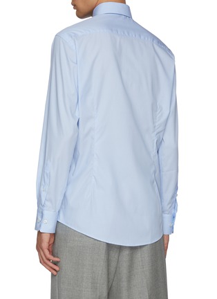 Back View - Click To Enlarge - ETON  - Tonal Stripe Shirt