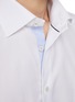  - ETON  - Contrast Placket Spread Collar Cotton Shirt