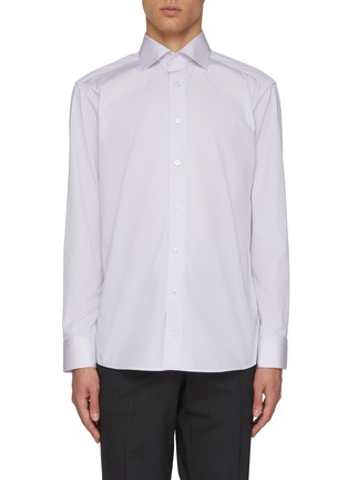 Main View - Click To Enlarge - ETON  - Hairline Stripe Shirt