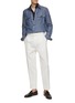 Figure View - Click To Enlarge - ETON  - Cutaway Collar Slim Fit 4-Flex Stretch Shirt