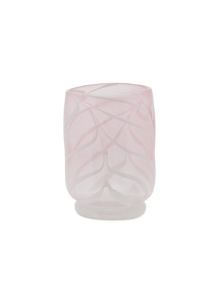 Main View - Click To Enlarge - HENRY HOLLAND STUDIO - Mid-Ball Glass Tumbler — Powder Pink