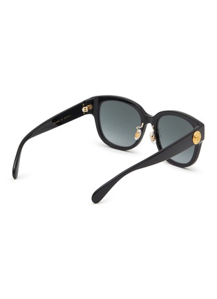 Figure View - Click To Enlarge - GUCCI - Round Recycled Acetate Sunglasses