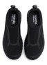 Detail View - Click To Enlarge - NORDA - Norda 003 Pitch Black Low Top Sneakers
