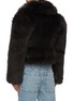 Back View - Click To Enlarge - ALEXANDERWANG - Metal Logo Plate Chubby Fur Coat