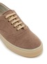 Detail View - Click To Enlarge - BRUNELLO CUCINELLI - Lace Up Canvas Sneakers