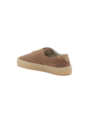  - BRUNELLO CUCINELLI - Lace Up Canvas Sneakers