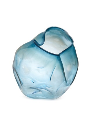 Main View - Click To Enlarge - ALEXA LIXFELD - Komet Glass Vase — Frozen Light Blue