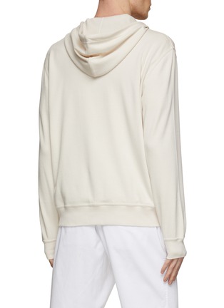 Back View - Click To Enlarge - BRUNELLO CUCINELLI - Cotton Blend Hoodie