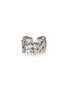 Main View - Click To Enlarge - BUCCELLATI - Blossoms Silver Sapphire Eternelle Ring — Size 55