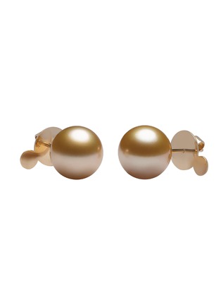 Main View - Click To Enlarge - JEWELMER - Les Classiques 18K Gold Golden South Sea Pearl Earrings