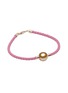 Main View - Click To Enlarge - JEWELMER - Leather Pearl of Courage 18K Gold Golden South Sea Pearl Bracelet